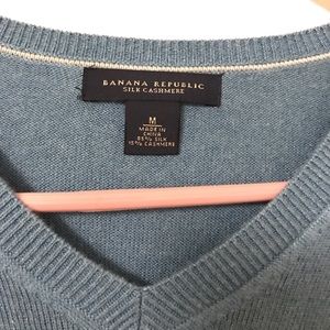Banana Republic silk cashmere men sweater
